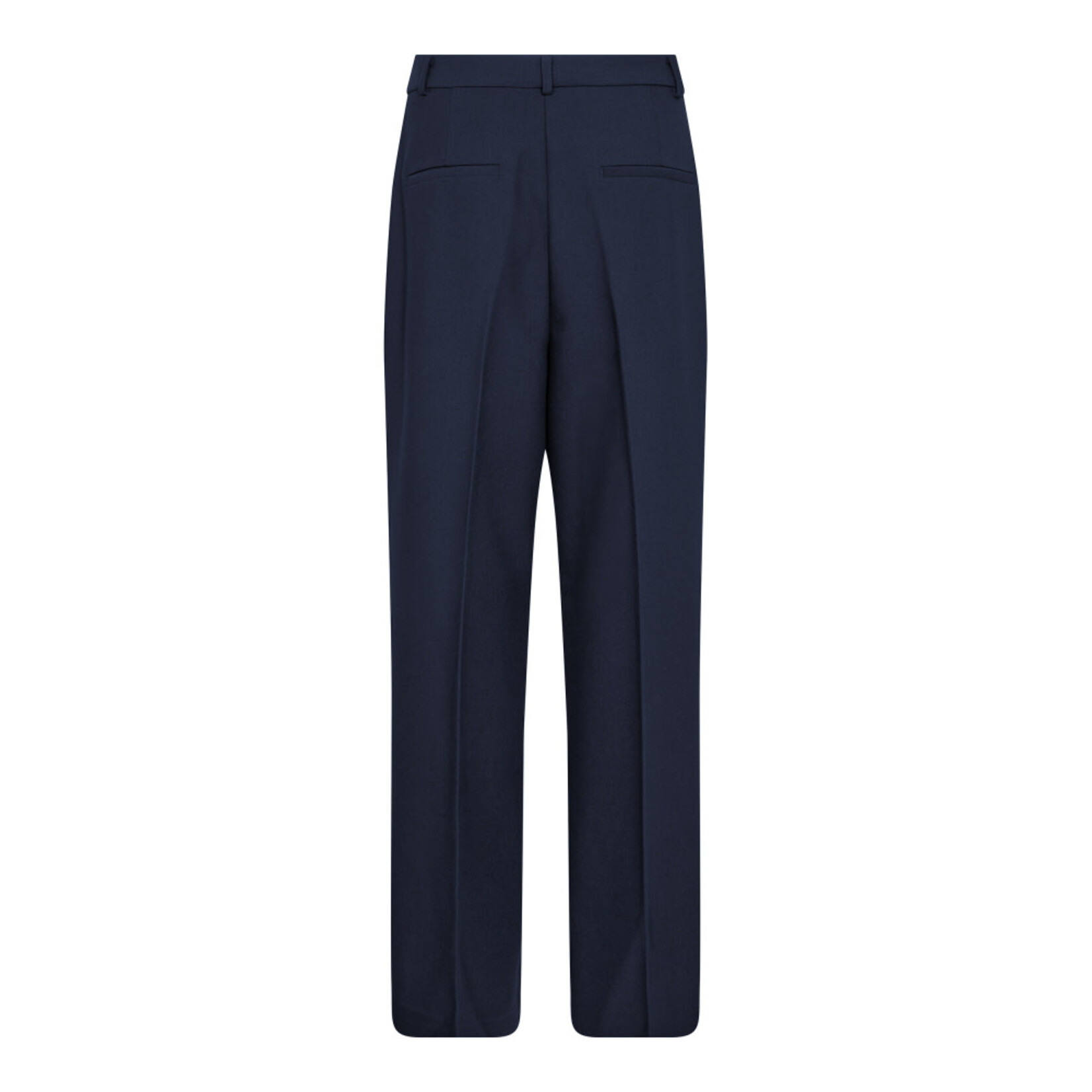 Co'couture Vola long pleat pant Navy