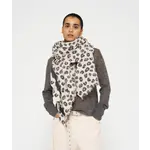 10Days Scarf boiled wool leopard