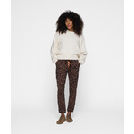 10Days Cropped jogger Leopard dark fudge