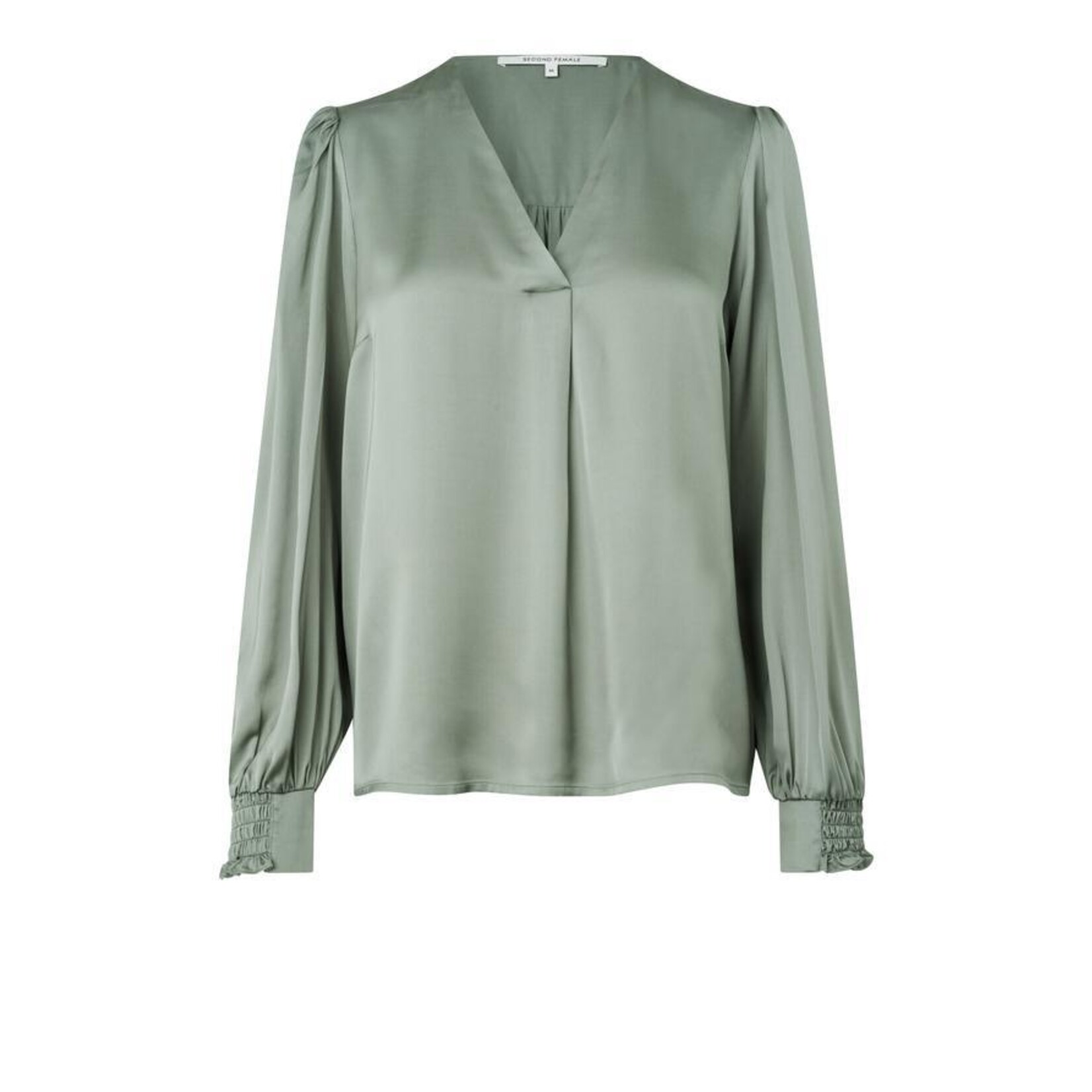 Second Female Barri blouse Agave green