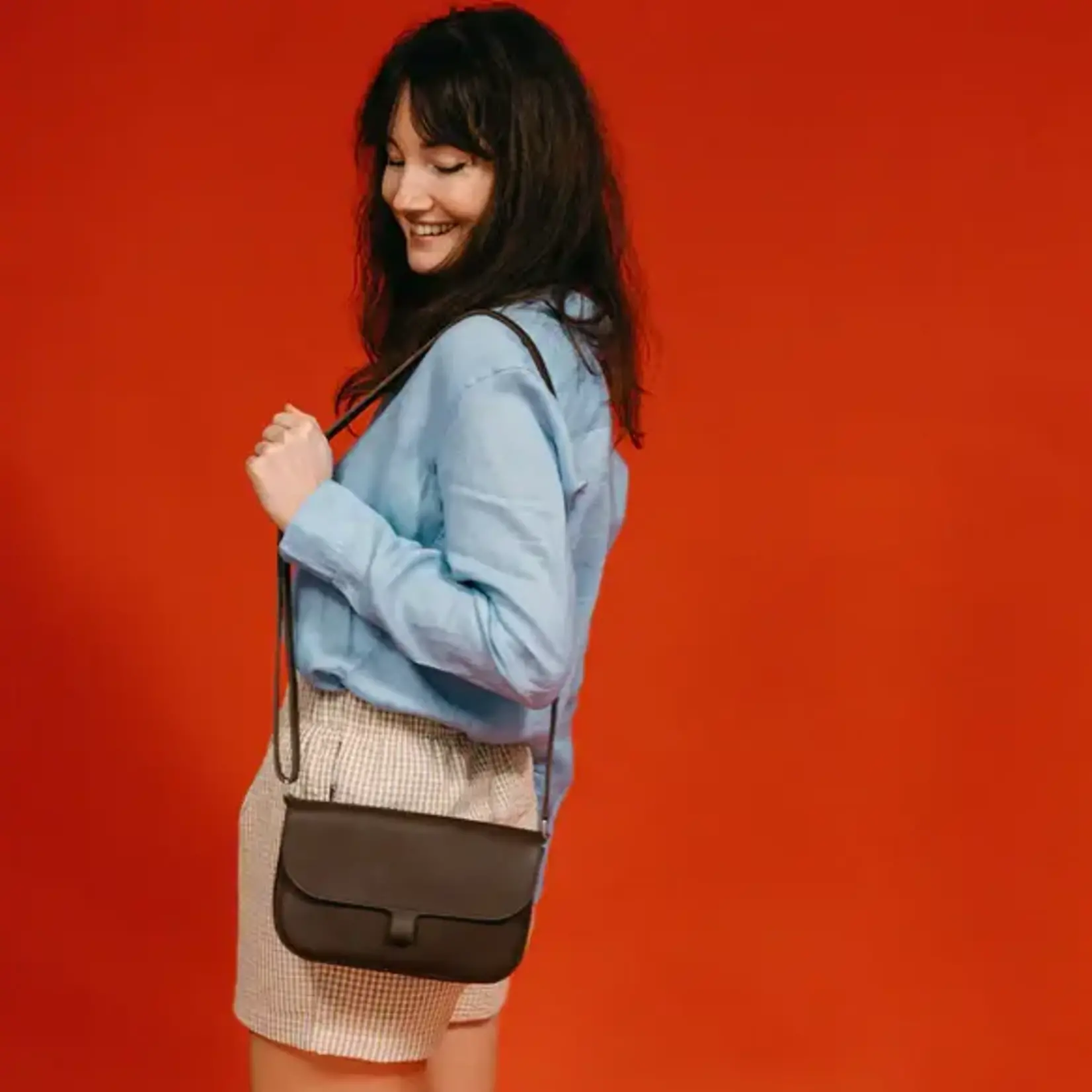 Keecie Bag Wild swan Dark brown