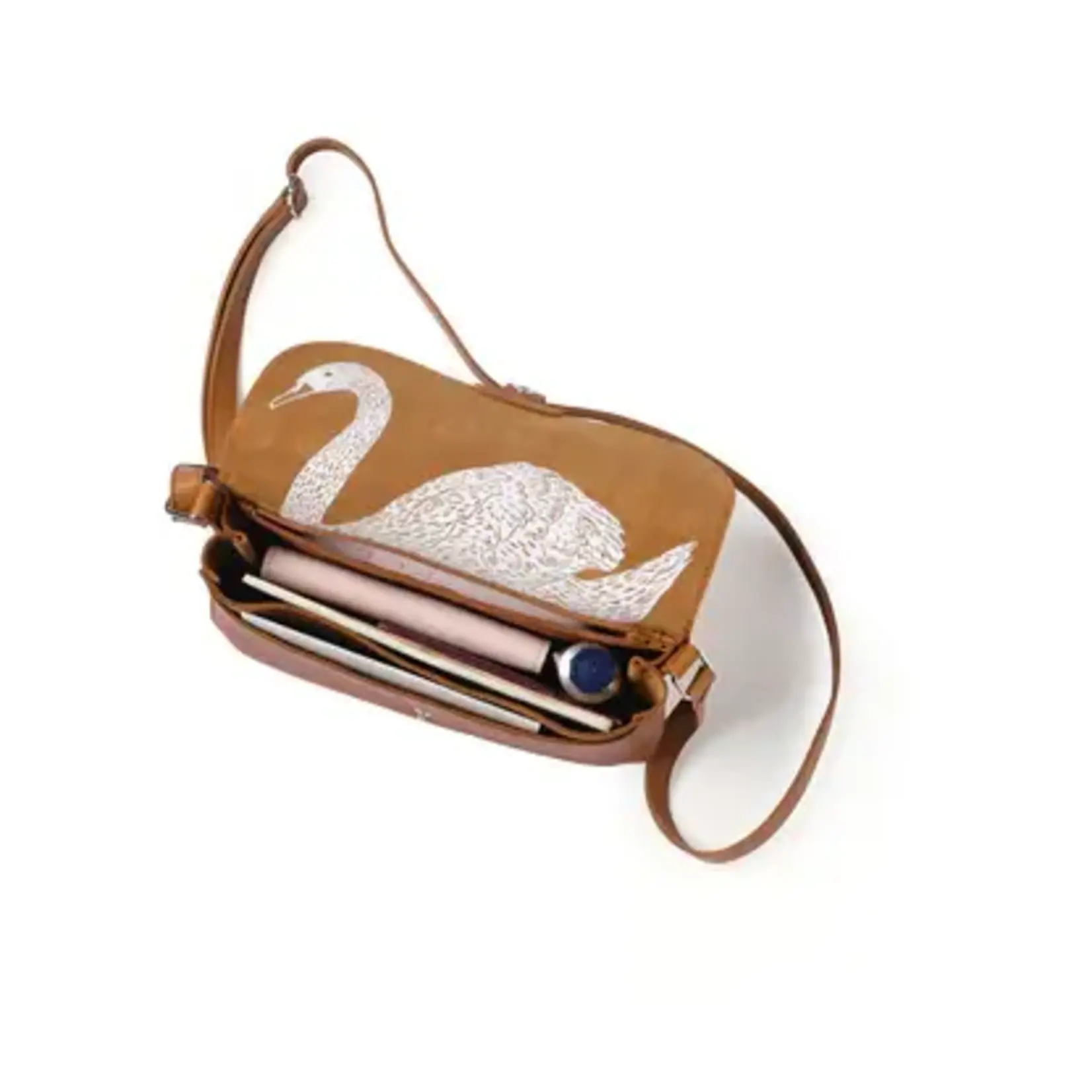 Keecie Bag Wild swan Cognac