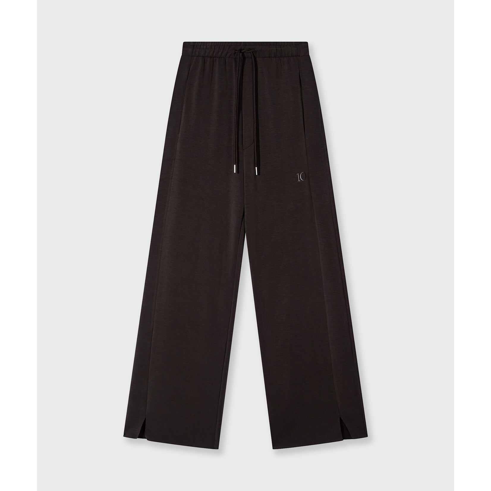 10Days Soft wide leg jogger Chocolate