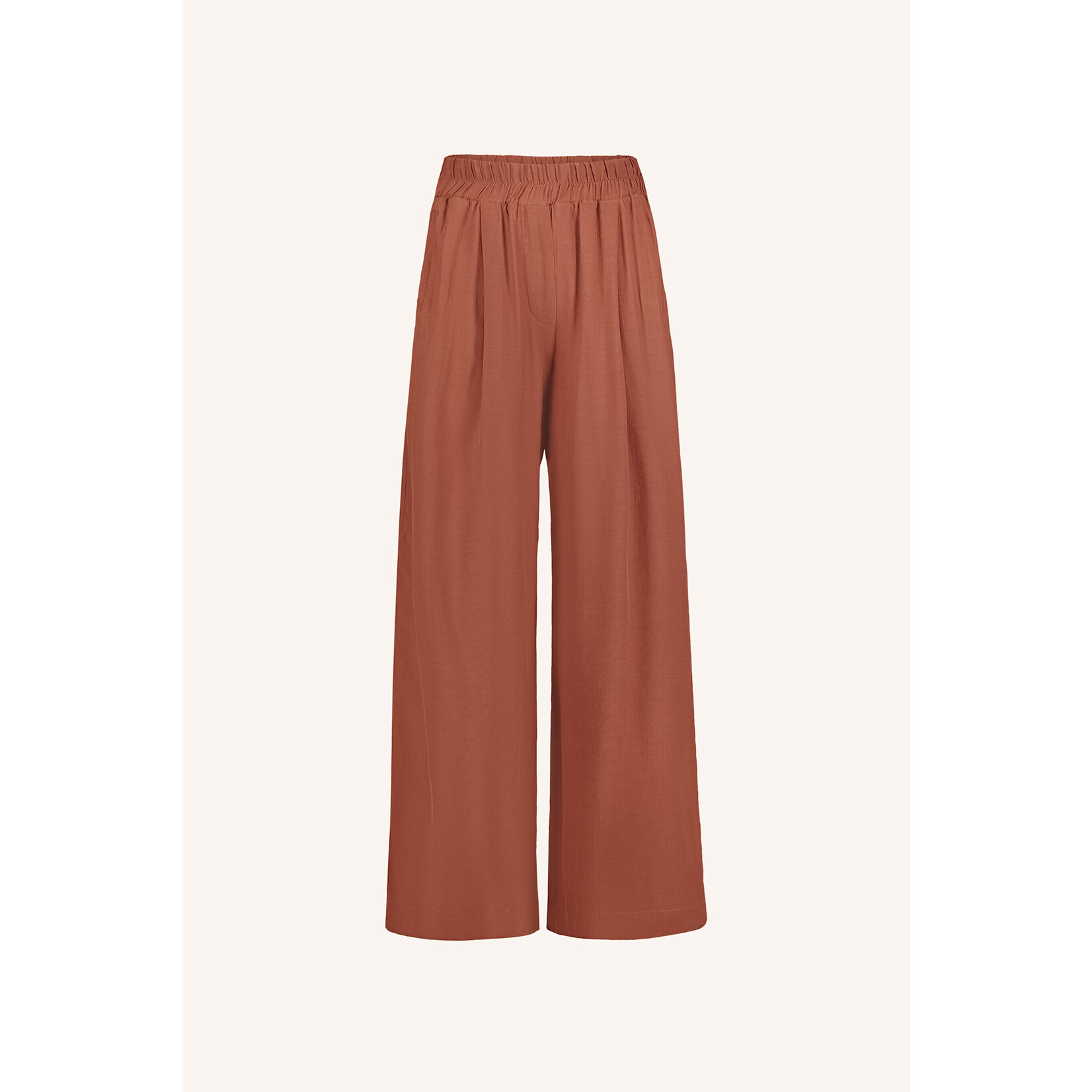 By-Bar Benji viscose pants Bricks