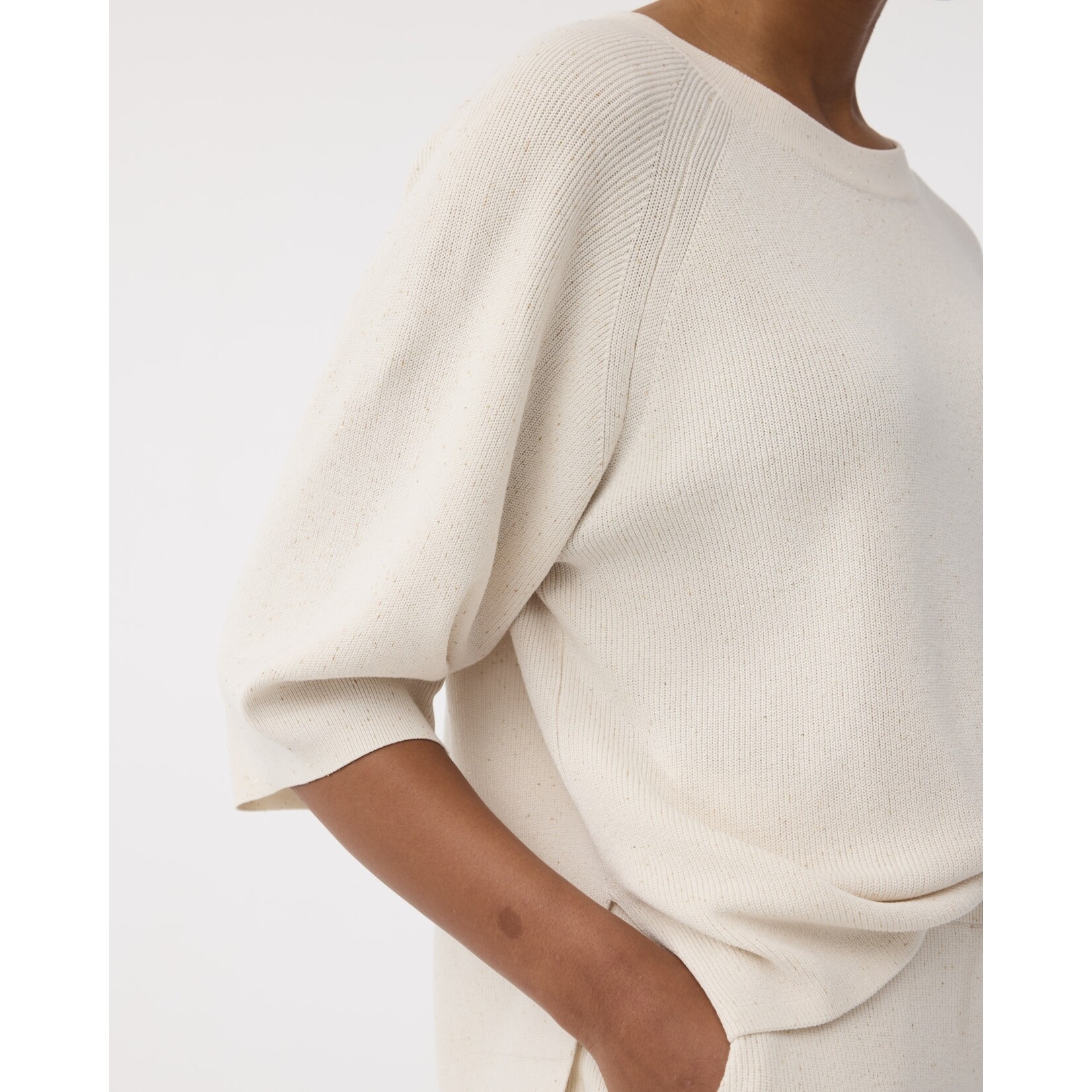 Knit-ted Halle pullover Creme