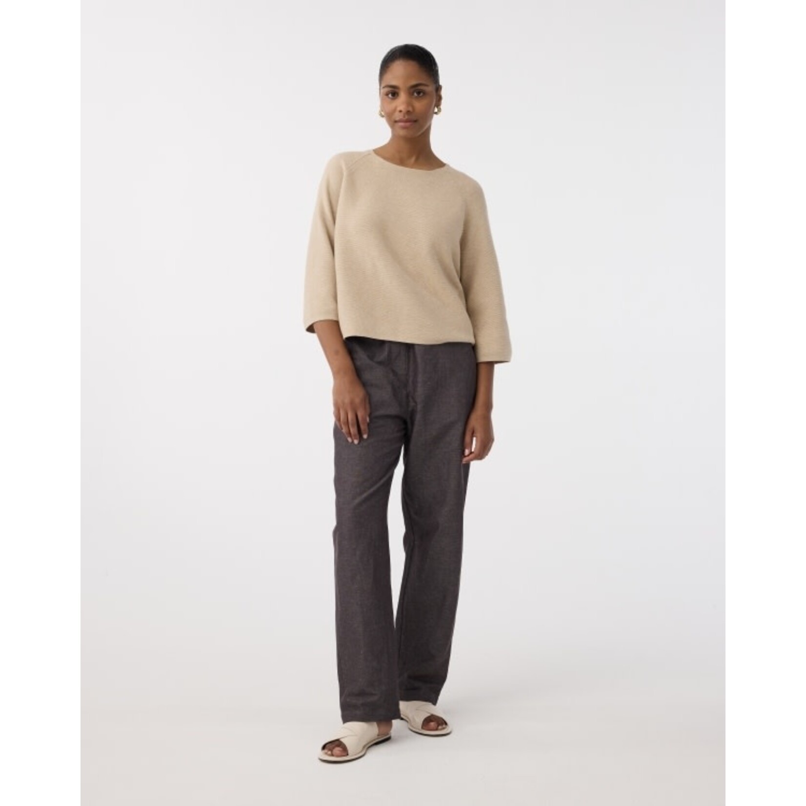 Knit-ted Sarah pullover Sand