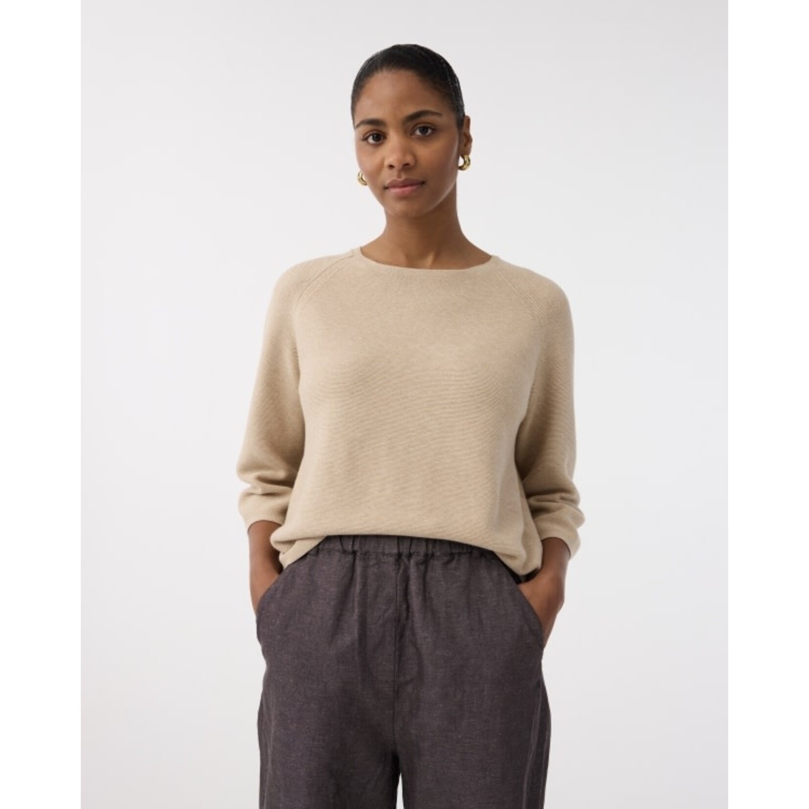 Knit-ted Sarah pullover Sand