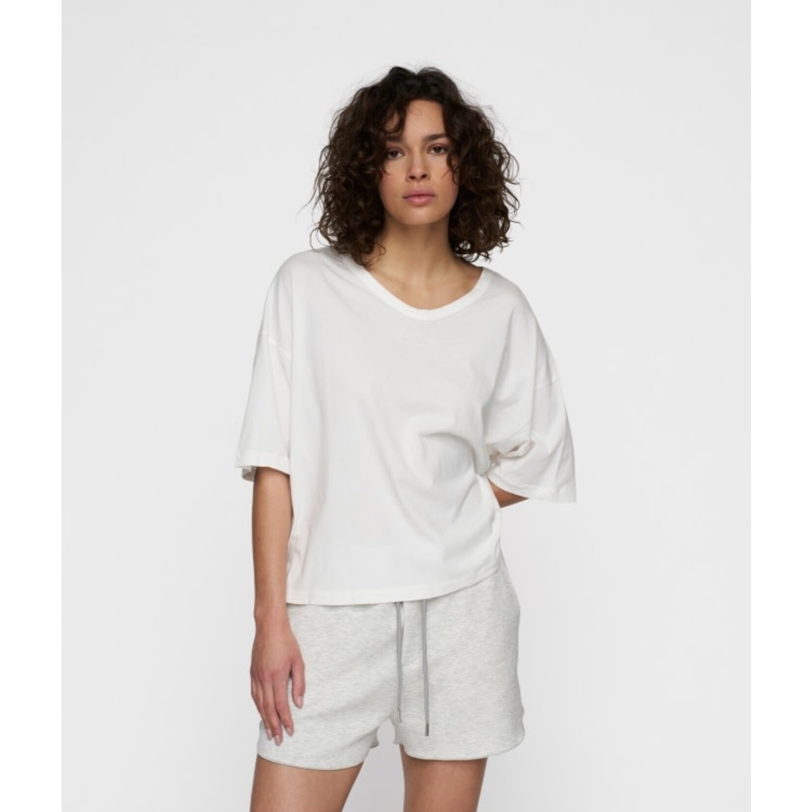 10Days Boxy tee Ecru