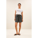 By-Bar June linen shorts Charcoal