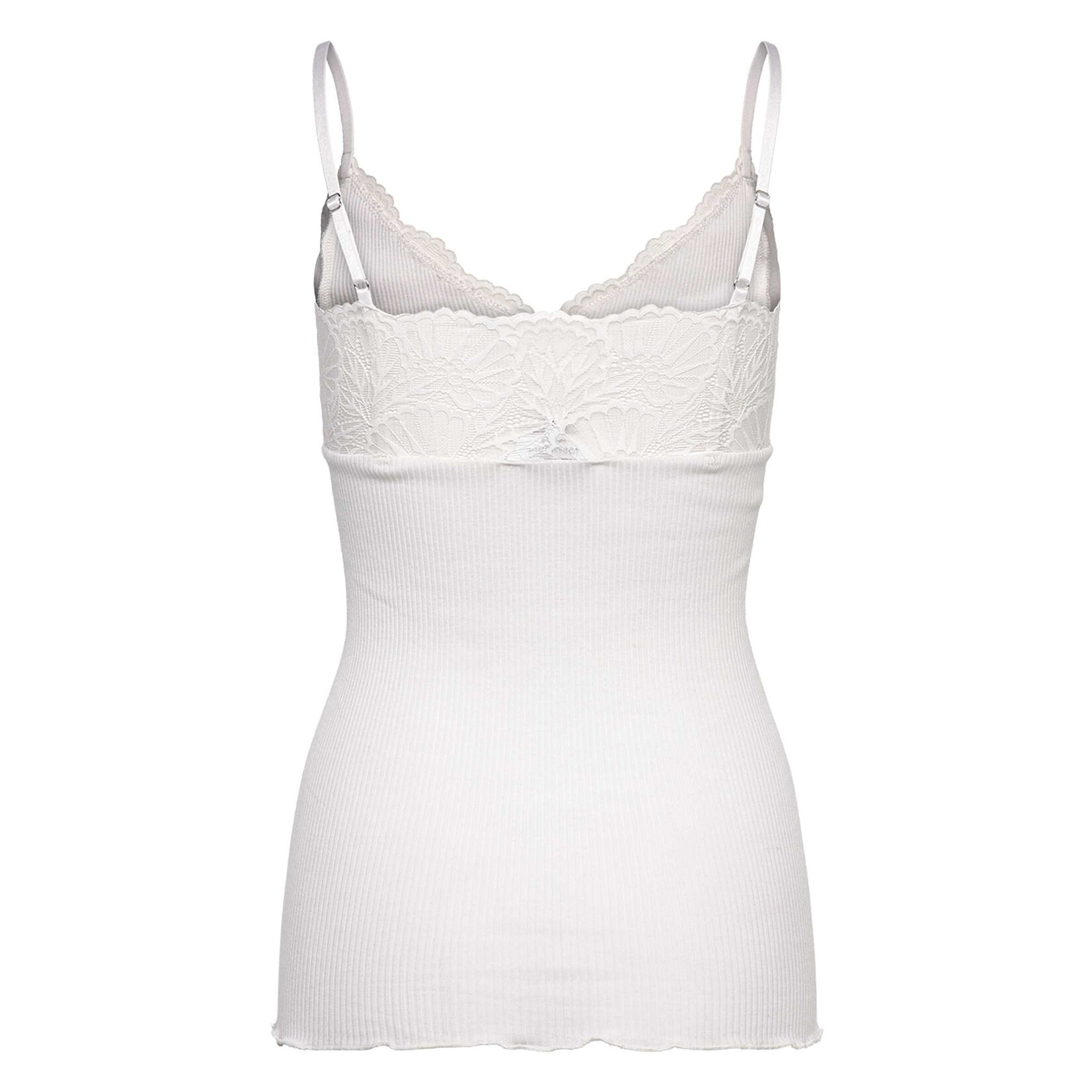 Rosemunde Beatha strap lace New white