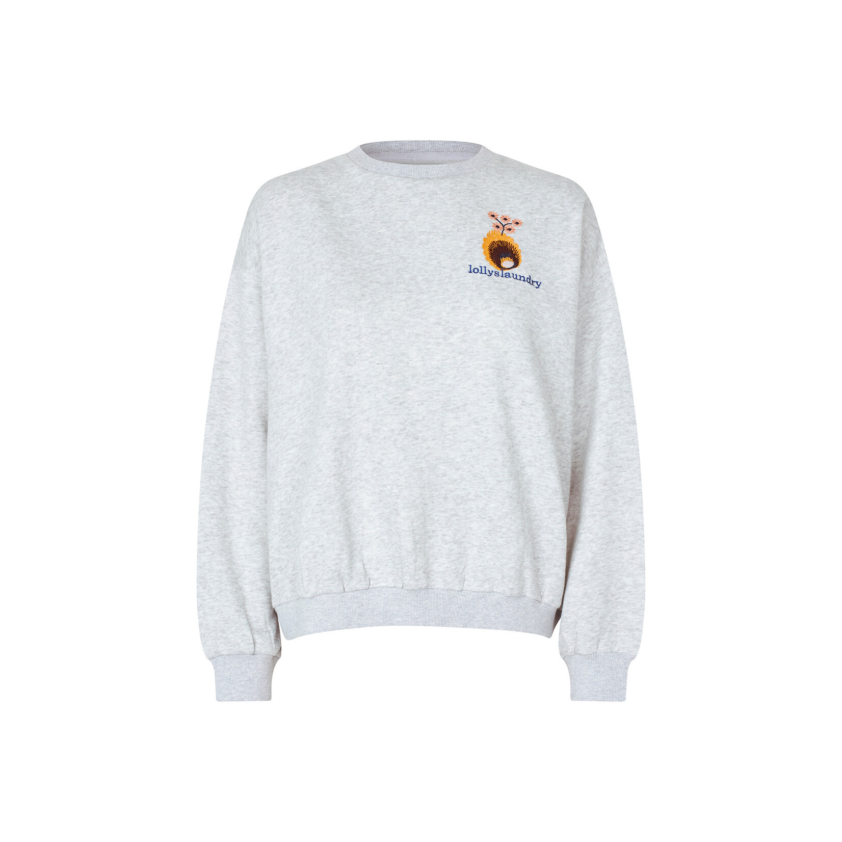 Lollys Laundry Sydney sweatshirt Light grey melange