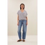 By-Bar Tyler small stripe top Kings blue stripe