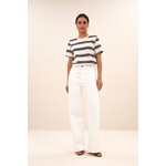 By-Bar Hope stripe top Navy grain stripe