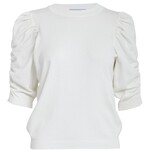 Minus Seana knit t-shirt Broken white