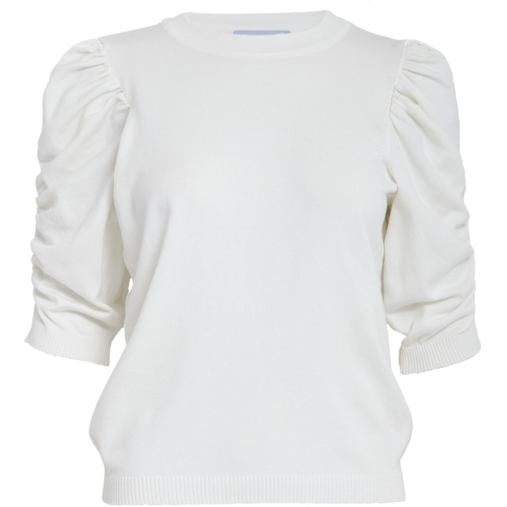 Minus Seana knit t-shirt Broken white