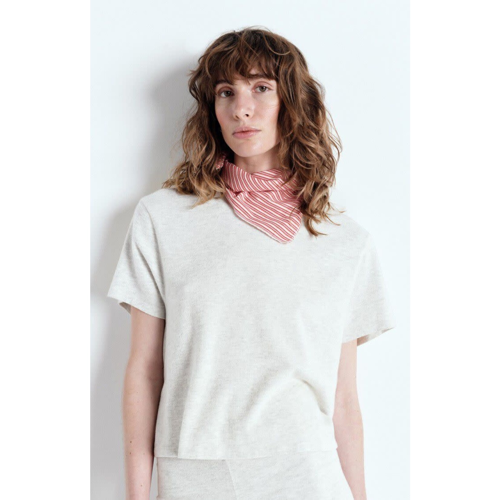 American Vintage Ypawood t-shirt femme Grey