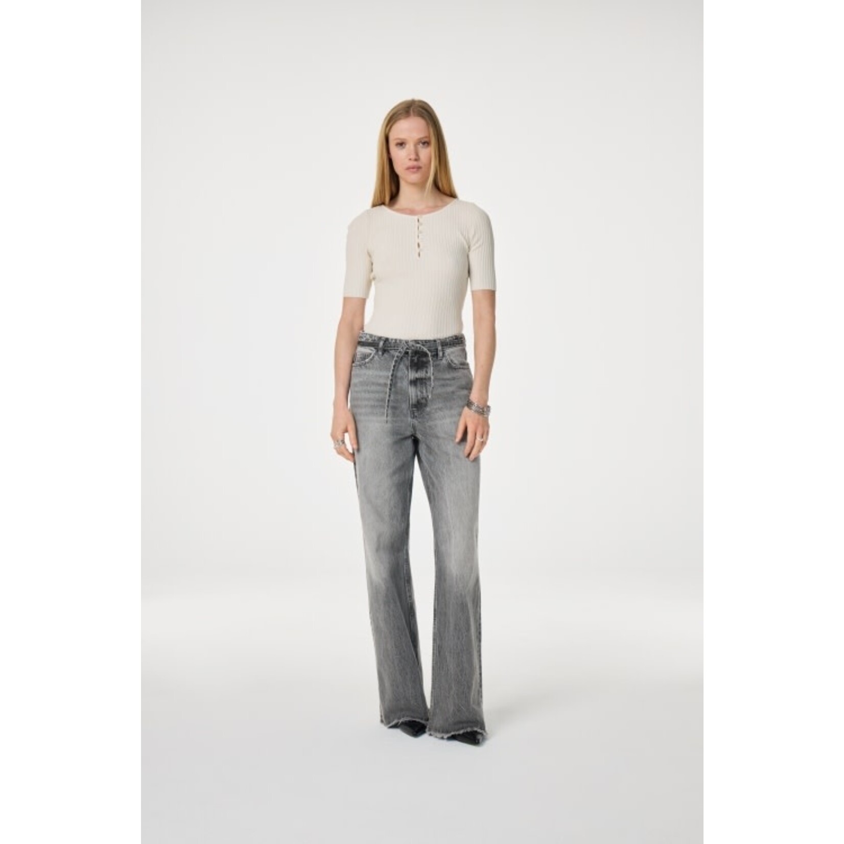 Fabienne Chapot Zoe boyfriend jeans Faded grey
