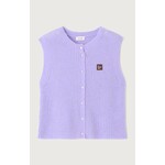 American Vintage East gilet Lavanda pastel chine