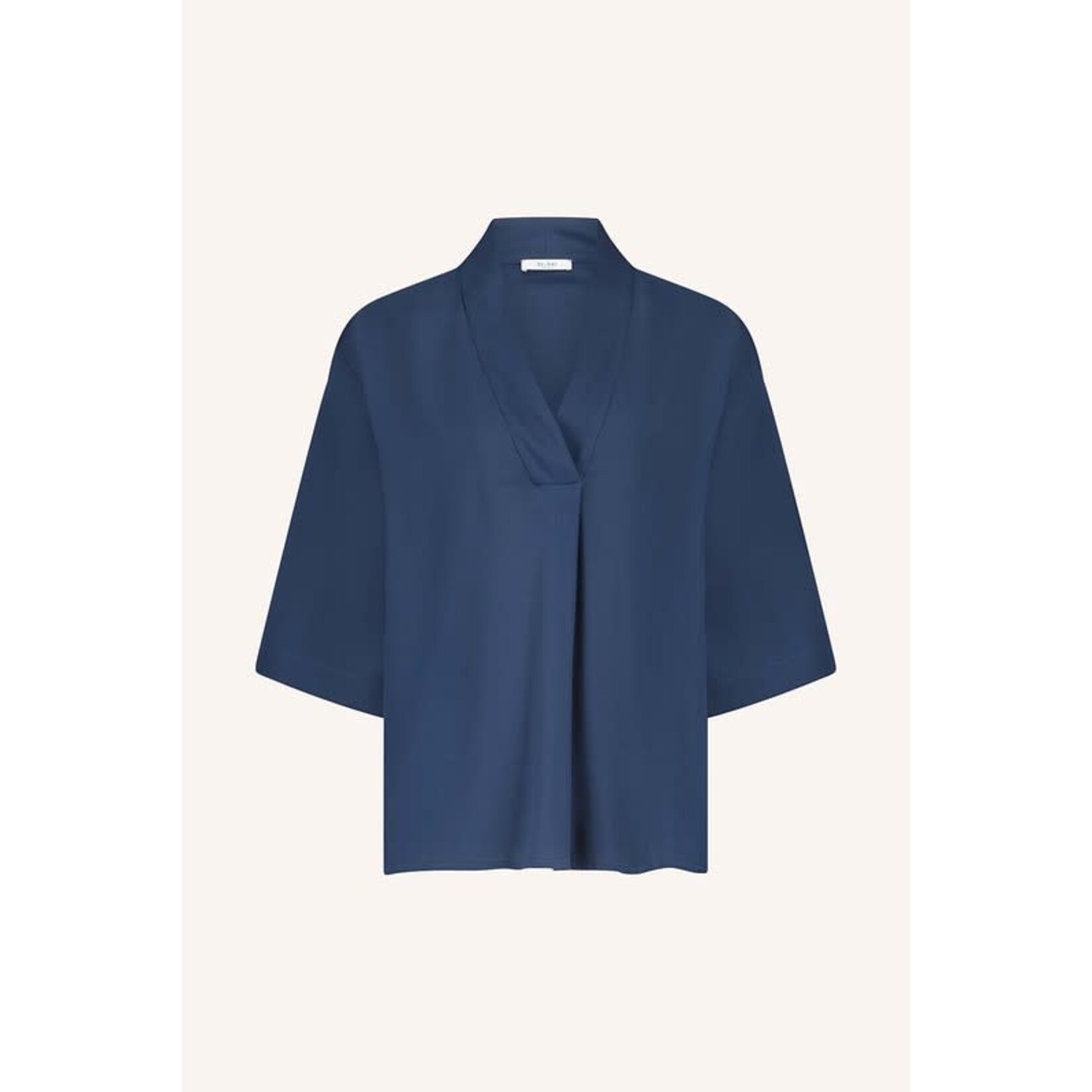 By-Bar Owen viscose blouse Winter blue