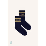 By-Bar Lucky sparkle socks Navy