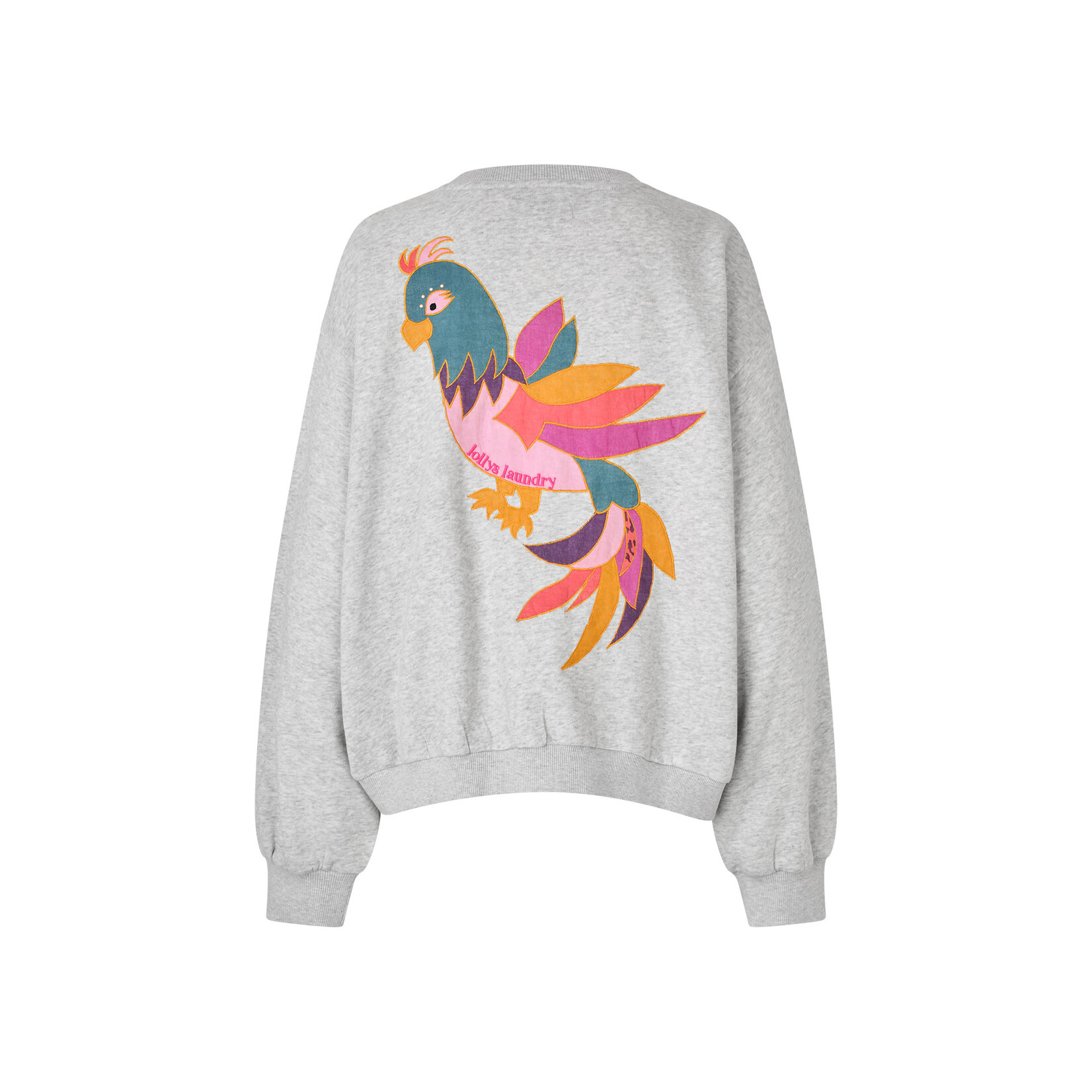 Lollys Laundry Sydney cockatoo sweatshirt Light grey melange