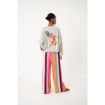 Lollys Laundry Sydney cockatoo sweatshirt Light grey melange
