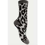Lollys Laundry Leon socks animal print Grey