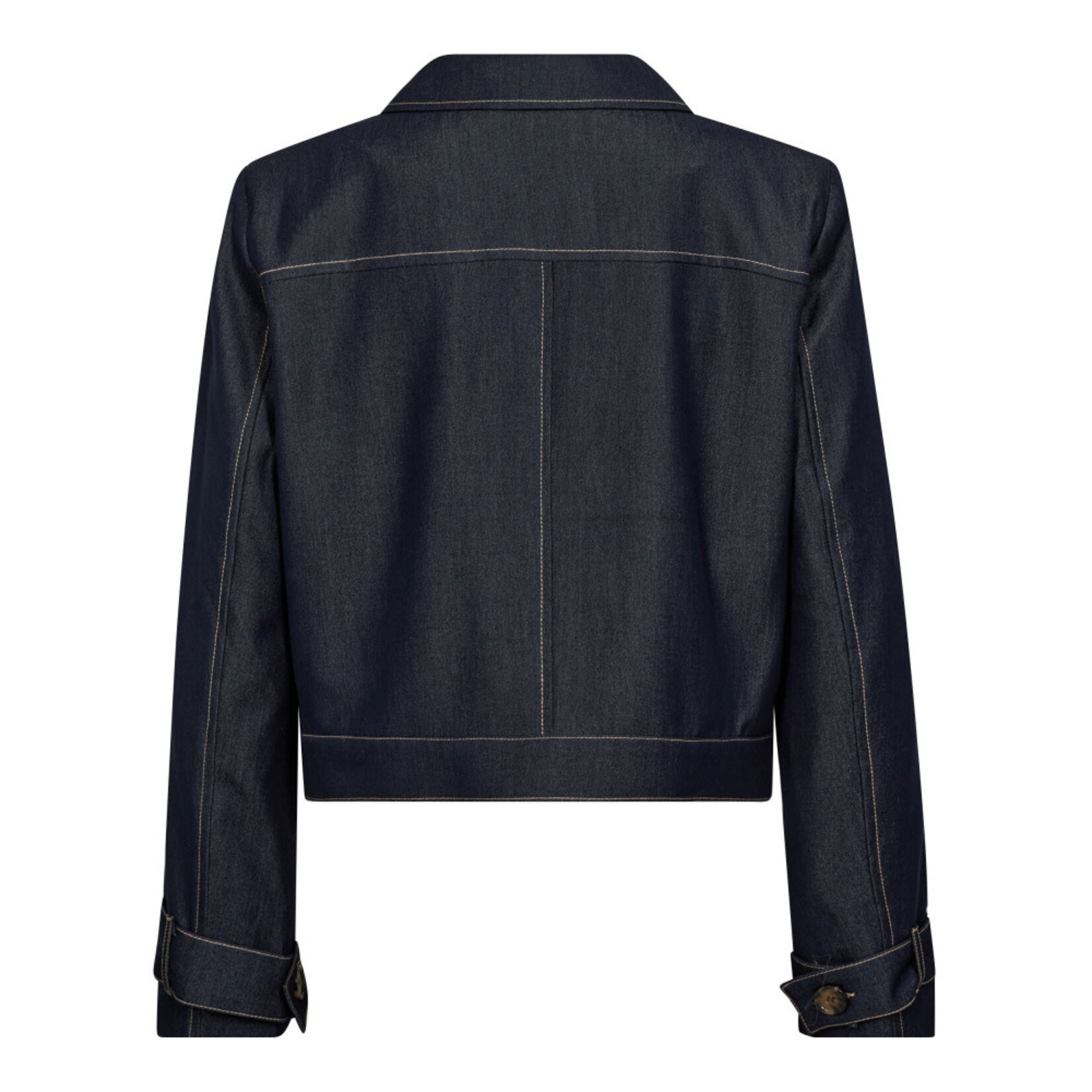 Co'couture Terry denim jacket Dark denim