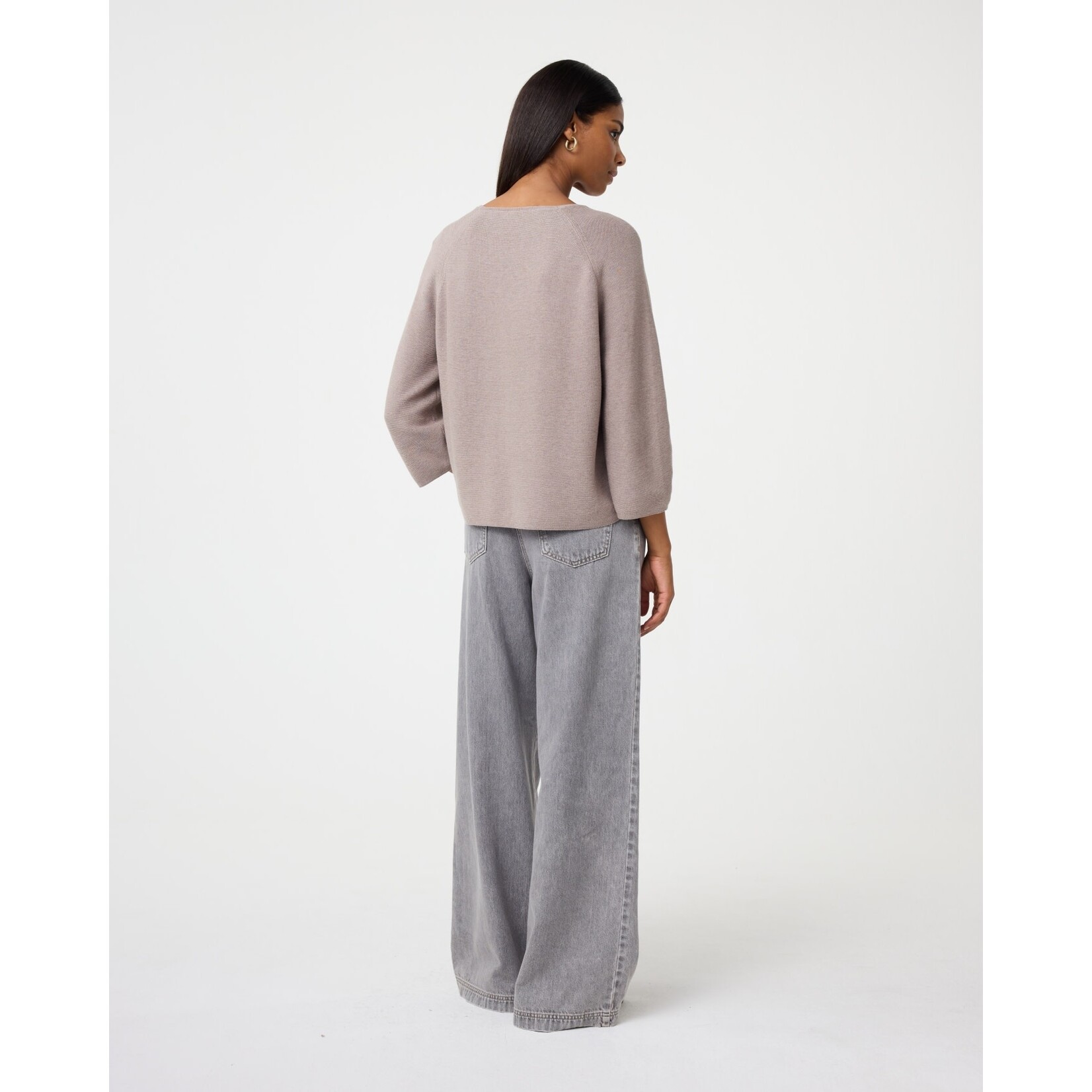 Knit-ted Sarah pullover Mocca