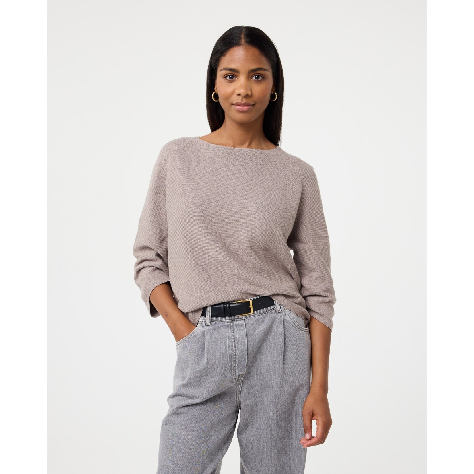 Knit-ted Sarah pullover Mocca