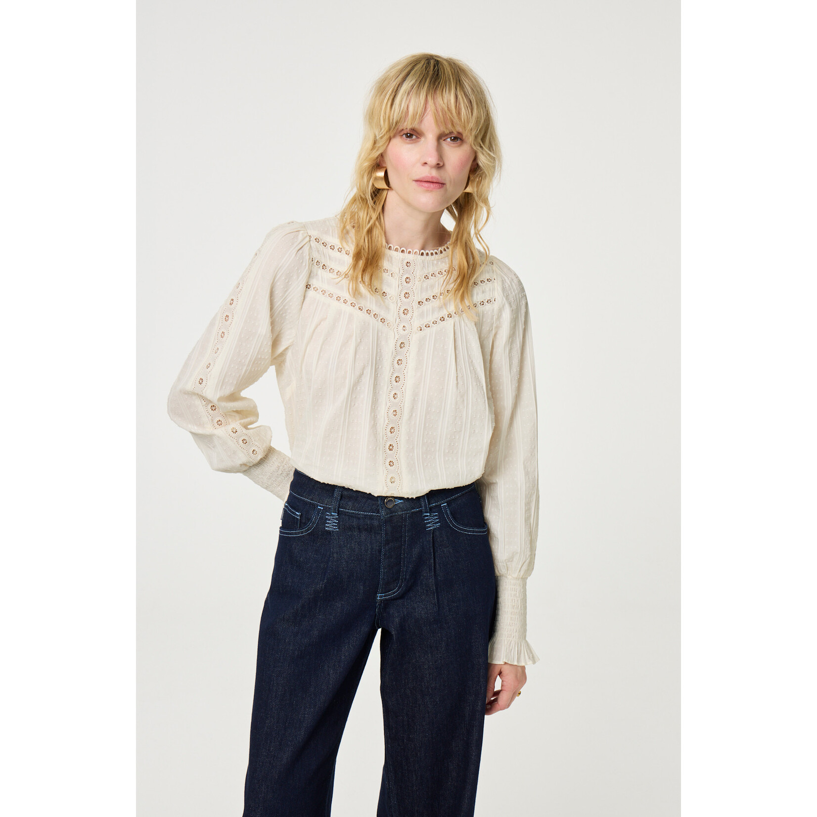 Fabienne Chapot Laila top cosy white