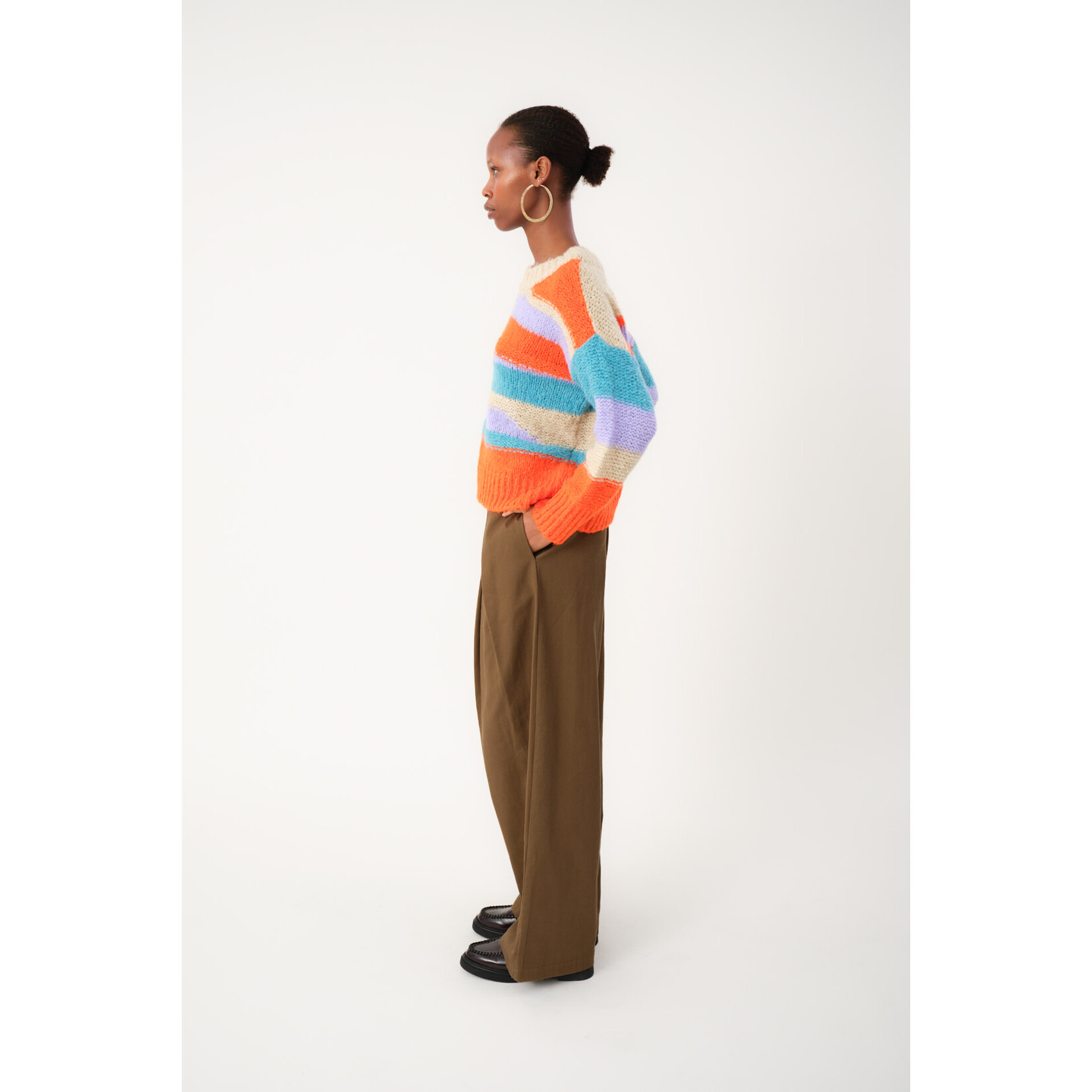 Lollys Laundry Maxima knit jumper Red