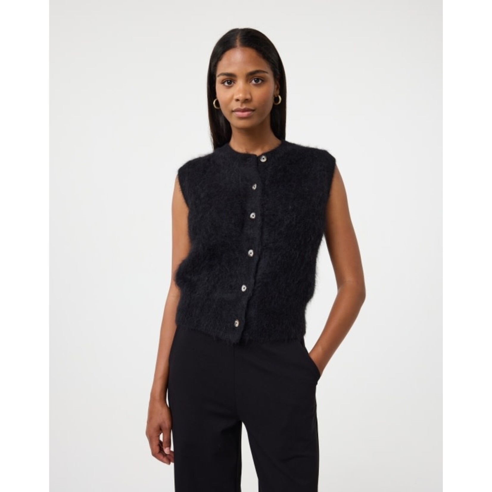 Knit-ted Cleo cardigan Black