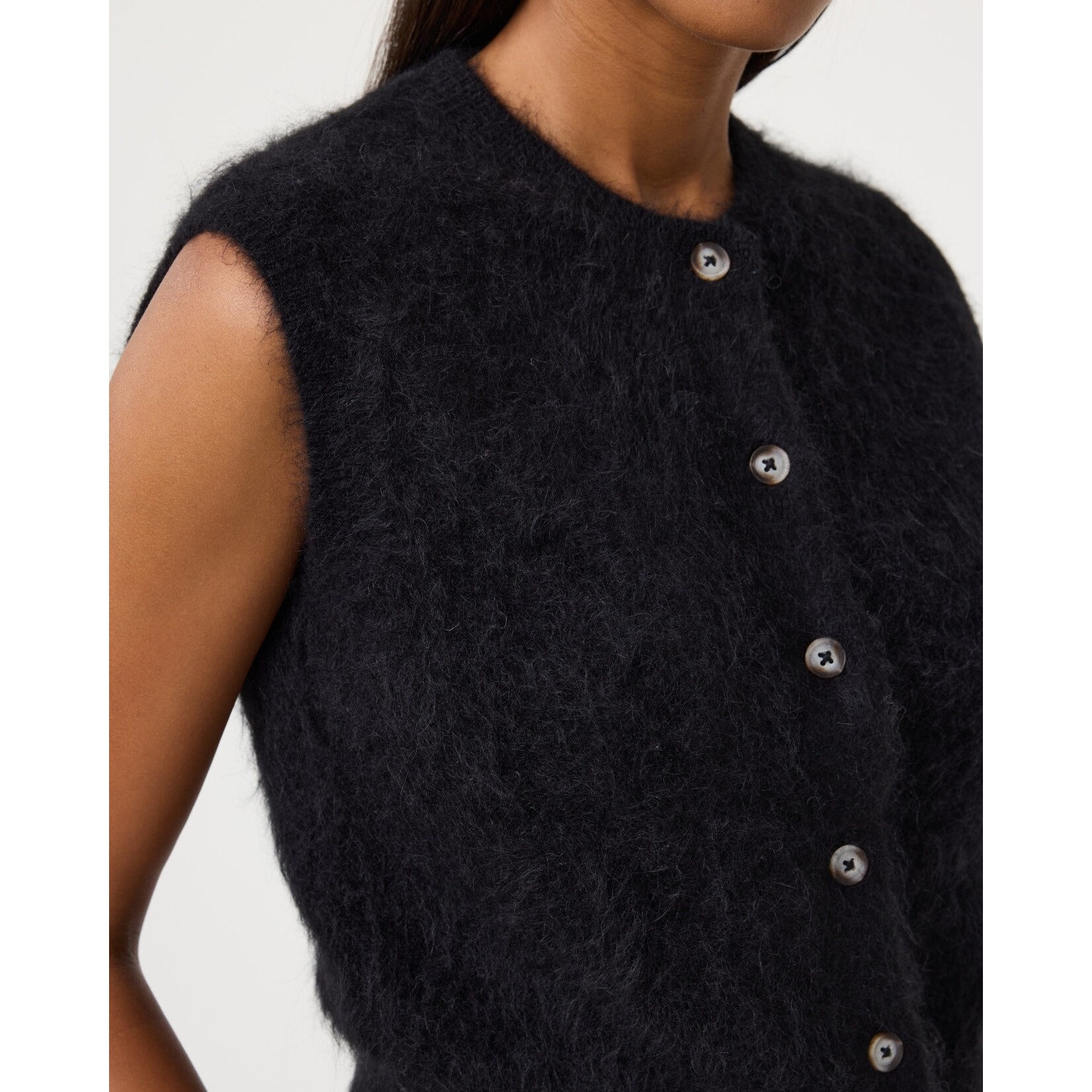 Knit-ted Cleo cardigan Black