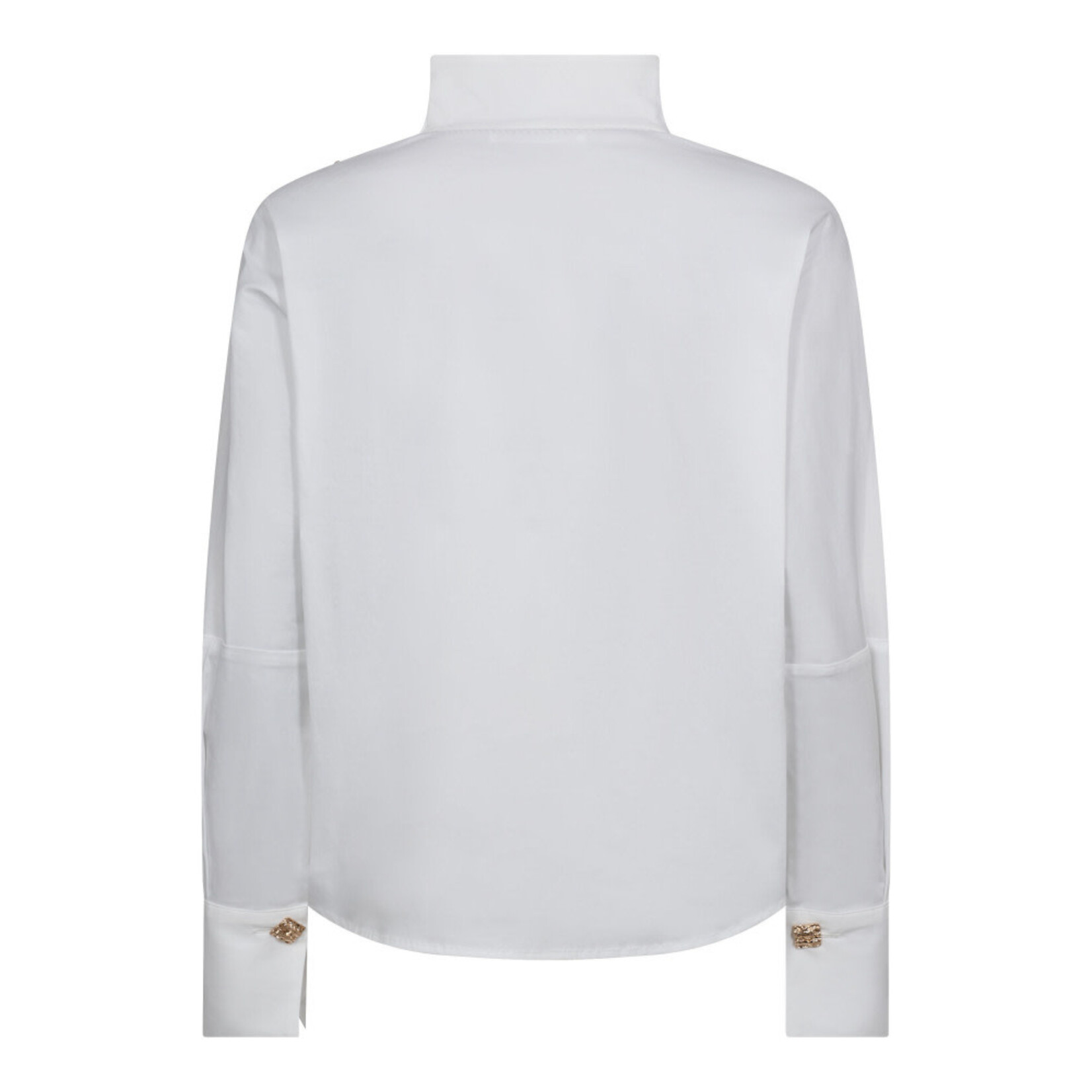Co'couture Sanna button blouse White