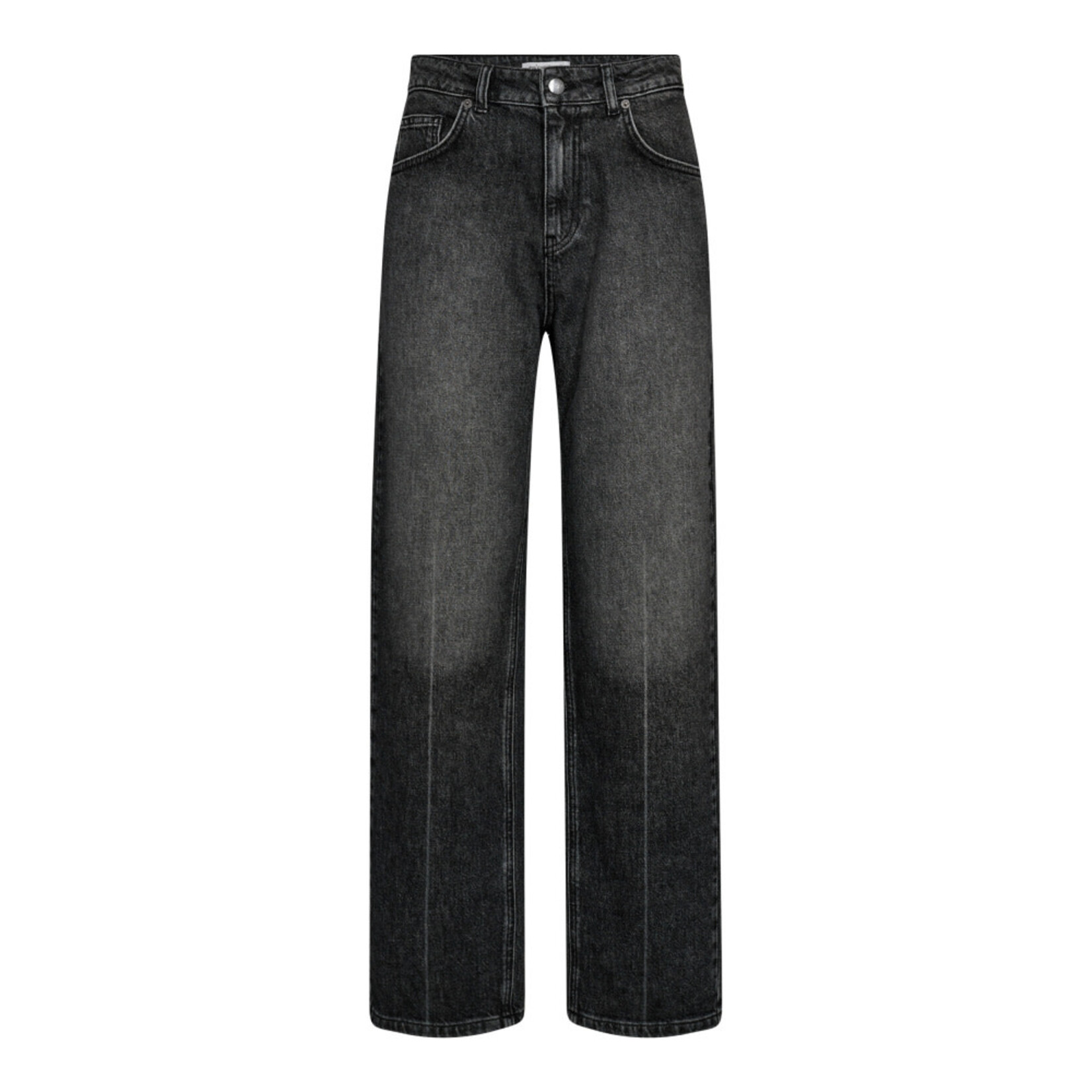 Co'couture Femme straight crease jeans Stone