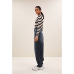 By-Bar Basic top big stripe Chalk