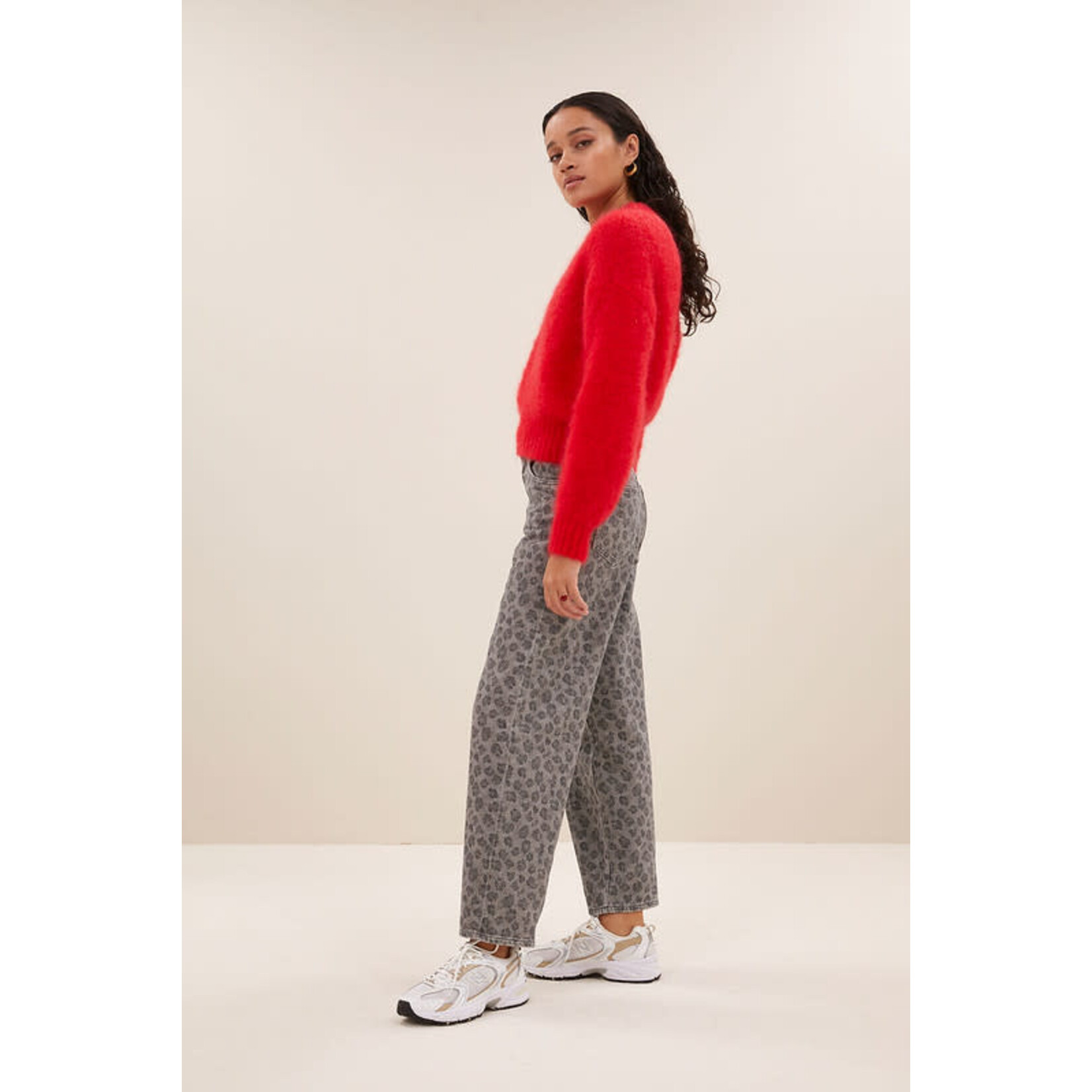 By-Bar Sonny pullover Scarlet red