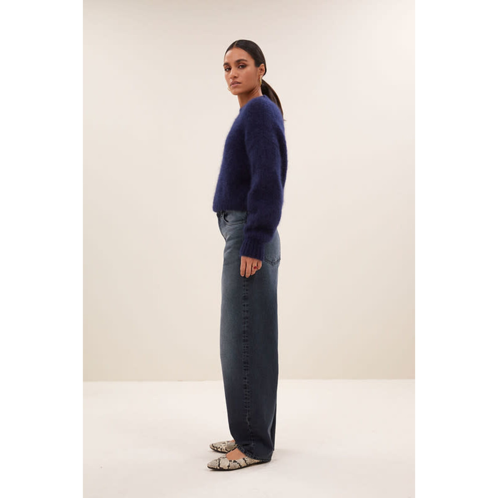 By-Bar Lew dark denim pants