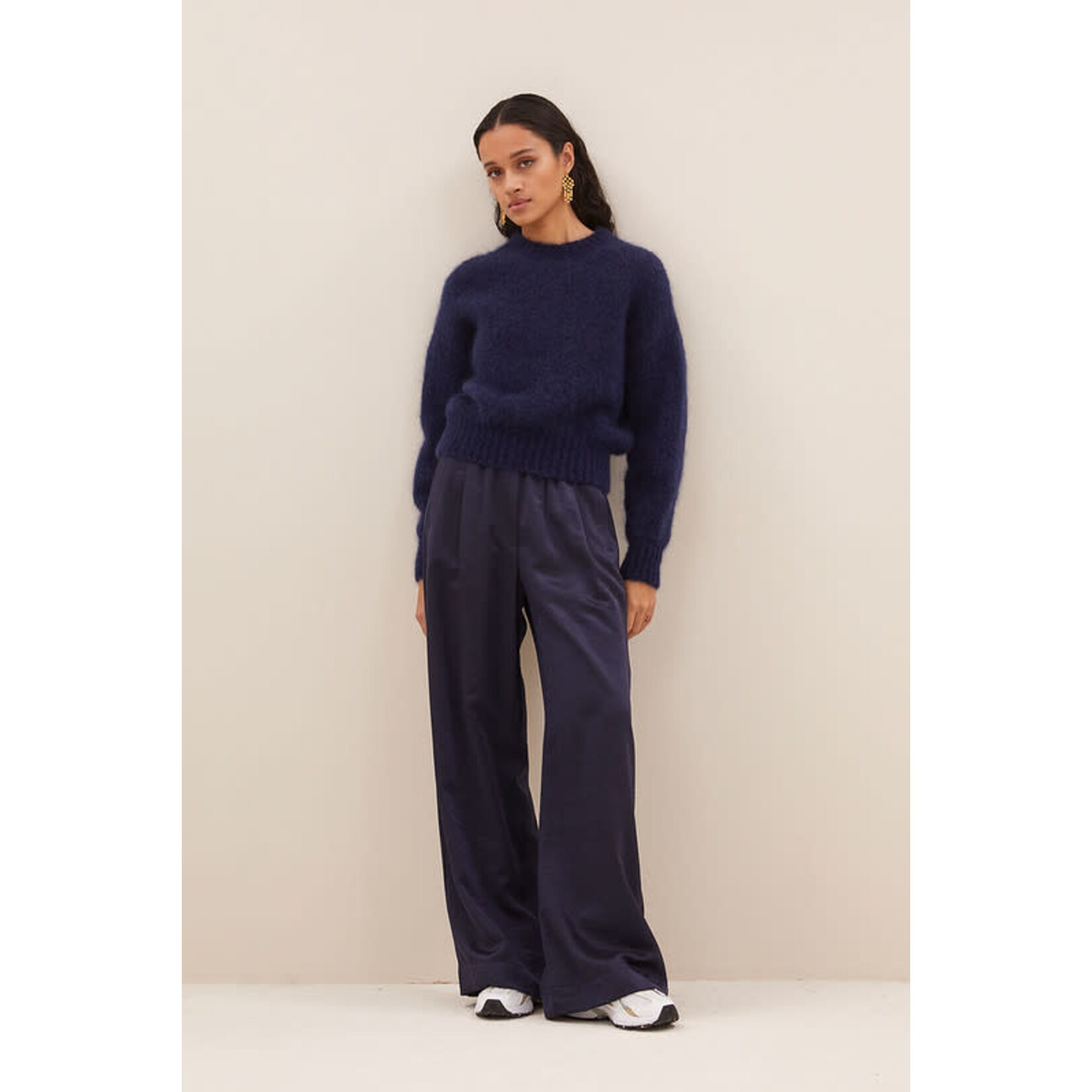 By-Bar Benji metallic pants Midnight