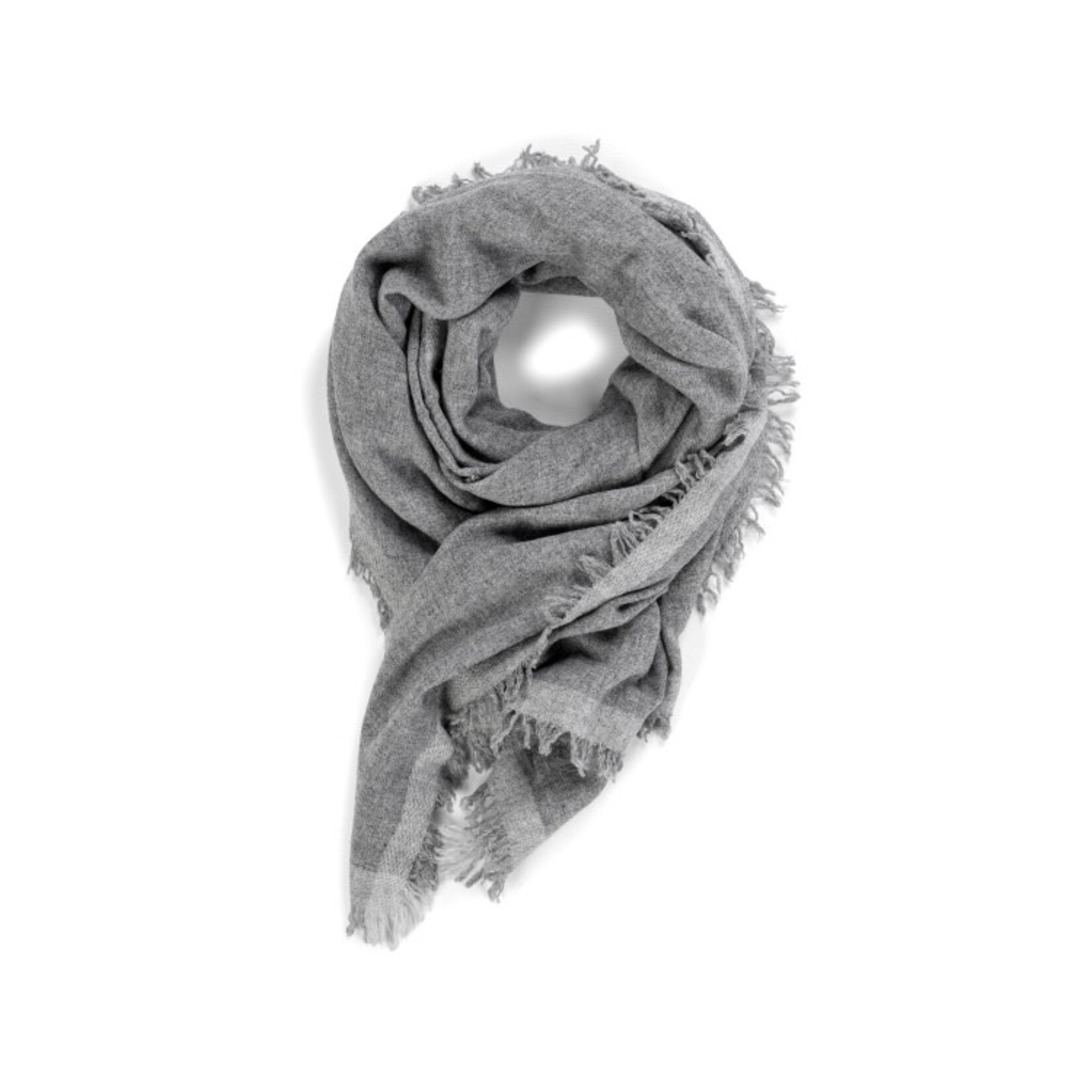 Knit-ted Fine scarf Mid grey