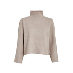 Minus Lupi high neck pullover String melange