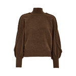 Minus Vera high neck knit pullover Carafe