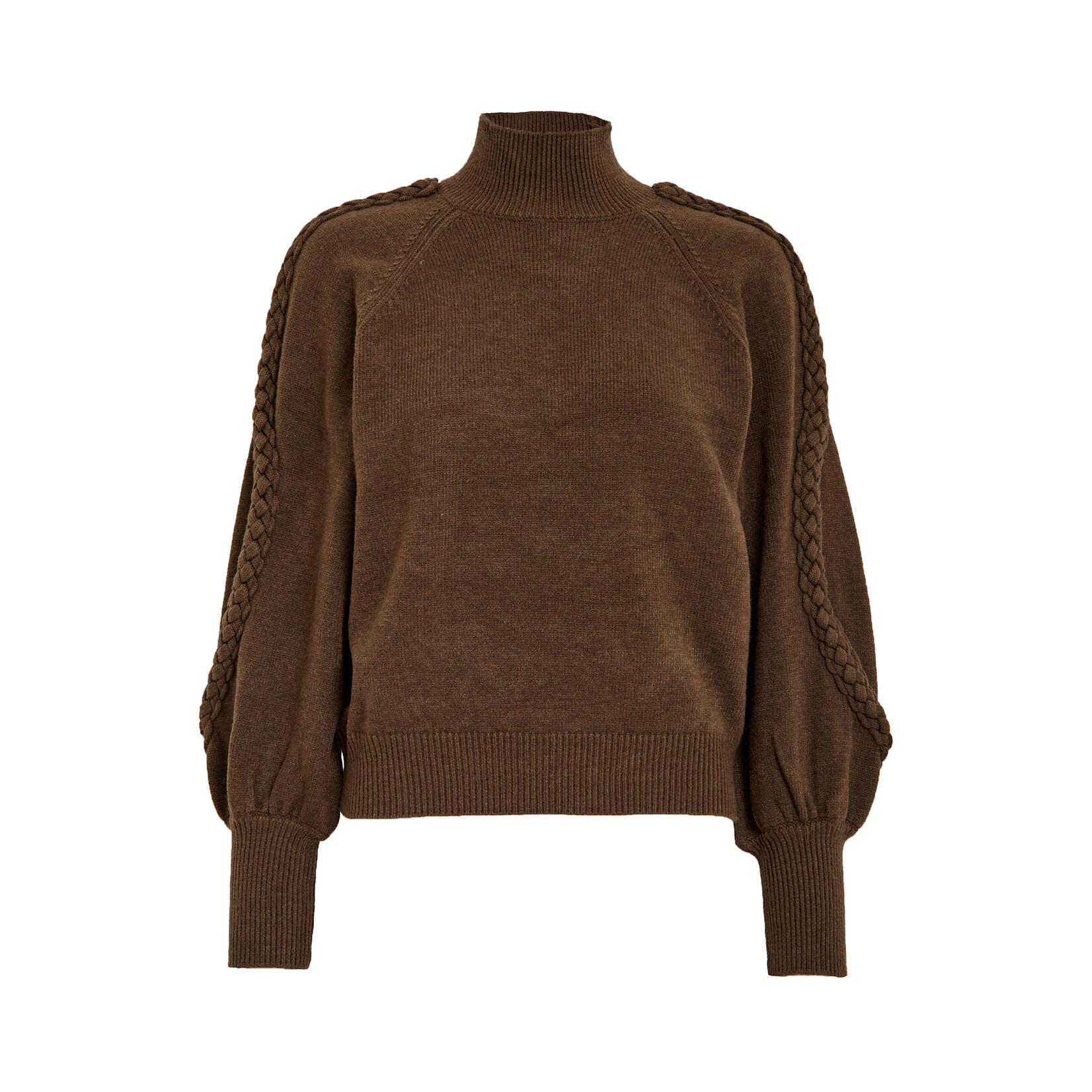 Minus Vera high neck knit pullover Carafe