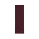 Fabienne Chapot Ziggy scarf Deep burgundy