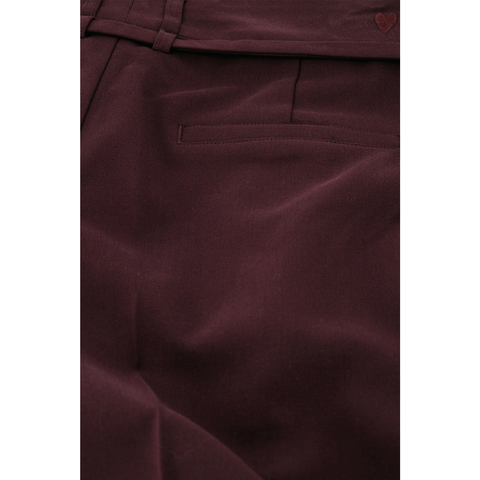 Fabienne Chapot Nelsan trousers Deep burgundy