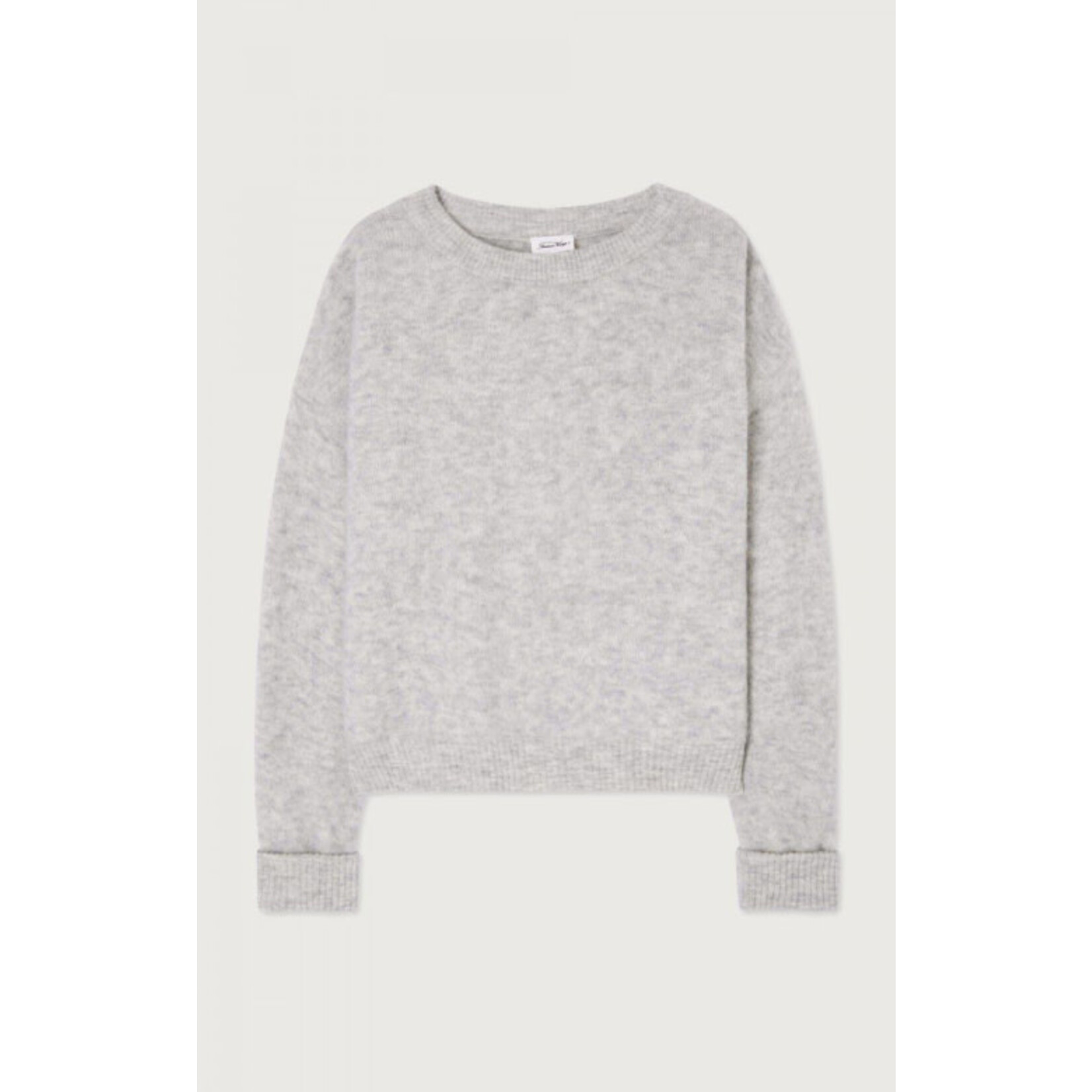 American Vintage Vitow pullover Gris clair chine