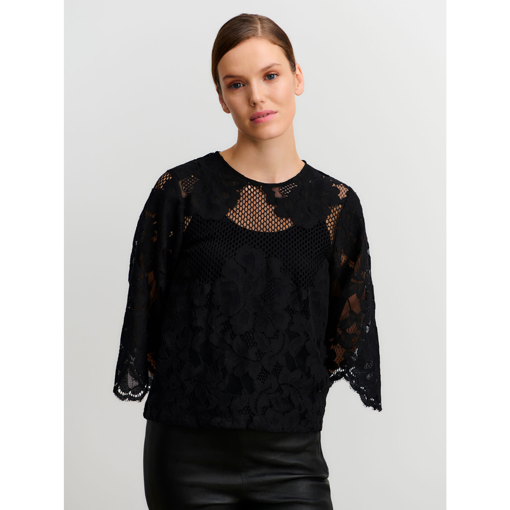Rosemunde Havana blouse Black
