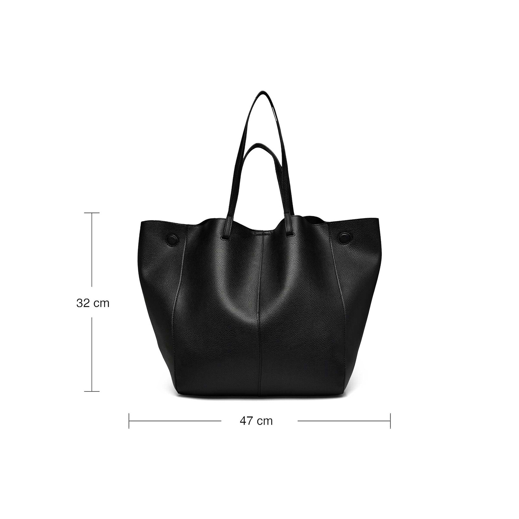 Rosemunde Sanya big shopper Black silver