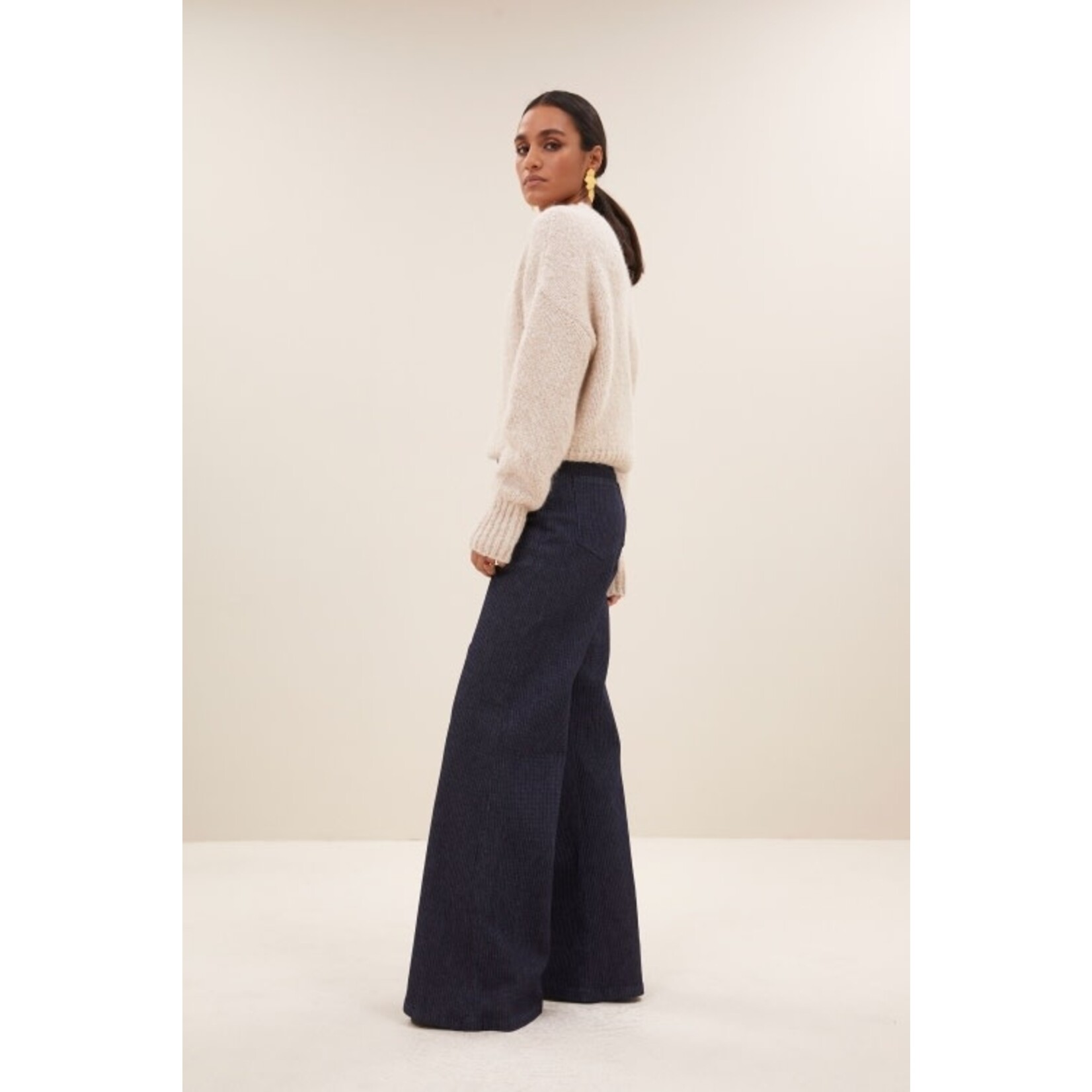 By-Bar Femme nova blue pants Dark denim